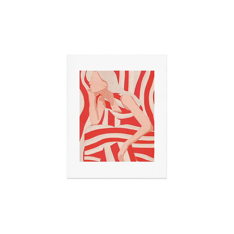 Abstract Art Female Figure 2 Art Print Gallery Image 1