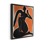 Abstract Art Female Figure 26 Framed Canvas Print Gallery Image 2