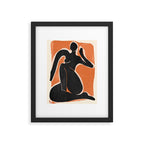 Abstract Art Female Figure 26 Framed Art Print Gallery Image 5