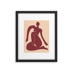 Abstract Art Female Figure 30 Framed Art Print Gallery Image 4