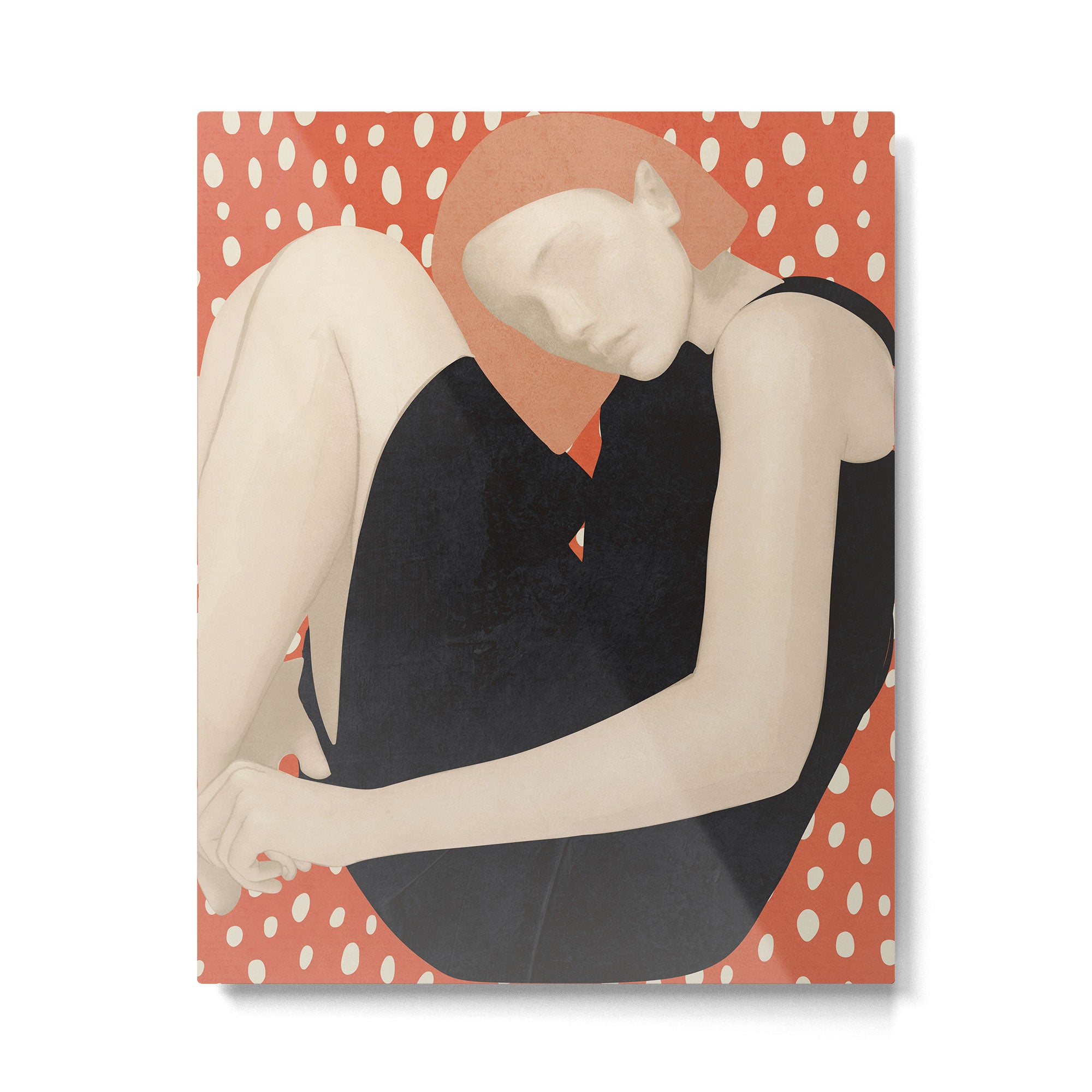 Abstract Art Female Figure 30 Metal Print Gallery Image 4