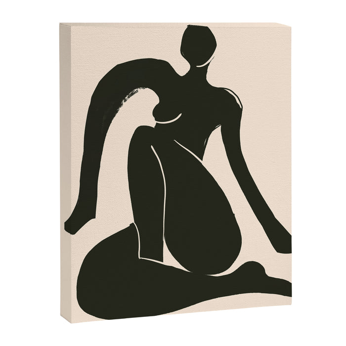 Abstract Art Female Figure 31 Canvas Print Gallery Image 1