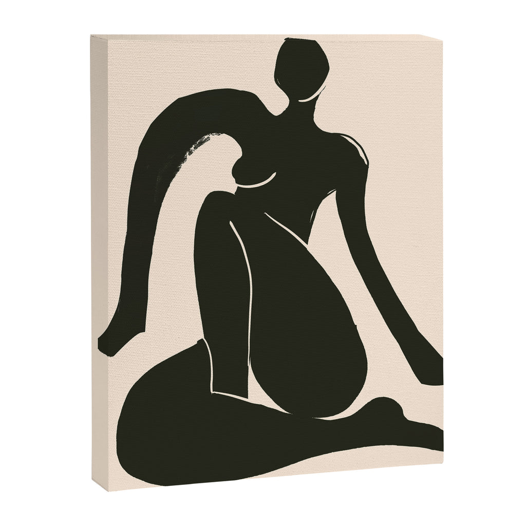 Abstract Art Female Figure 31 Canvas Print Gallery Image 6