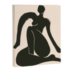Abstract Art Female Figure 31 Canvas Print Gallery Image 6