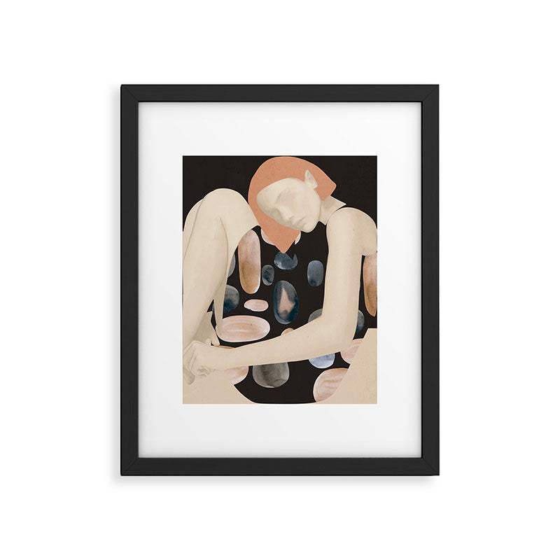 Abstract Art Female Figure 31 Framed Art Print Gallery Image 5