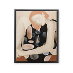 Abstract Art Female Figure 32 Framed Canvas Print Gallery Image 6