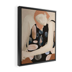 Abstract Art Female Figure 32 Framed Canvas Print Gallery Image 2