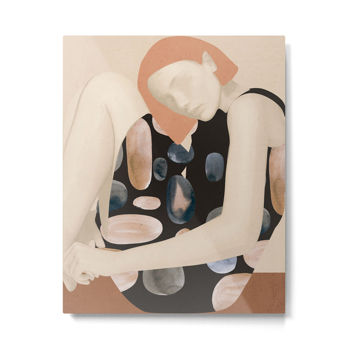 Abstract Art Female Figure 32 Metal Print Gallery Image 1