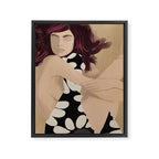Abstract Art Female Figure 33 Framed Canvas Print Gallery Image 6
