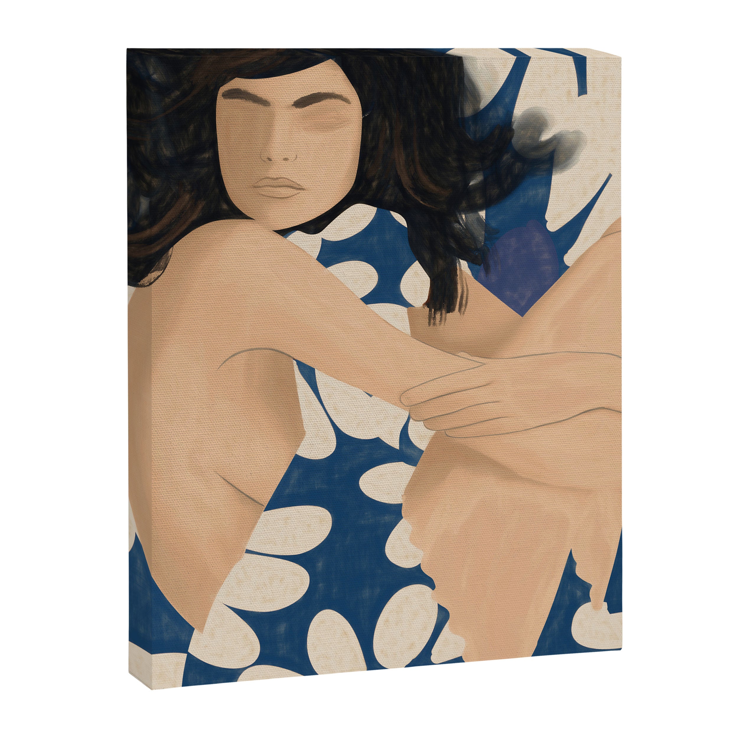 Abstract Art Female Figure 34 Canvas Print Gallery Image 6