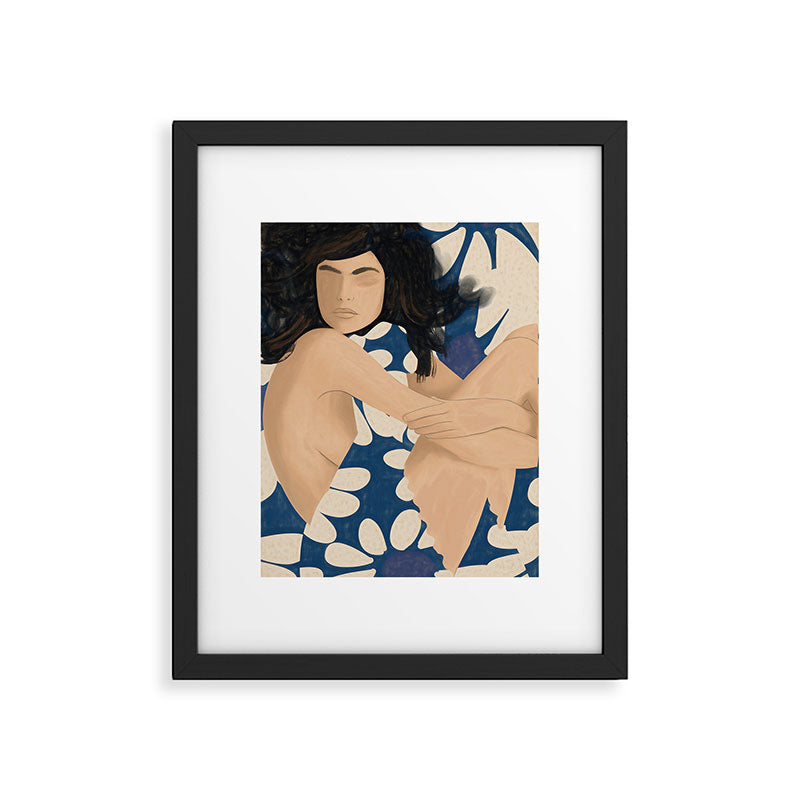 Abstract Art Female Figure 34 Framed Art Print Gallery Image 5