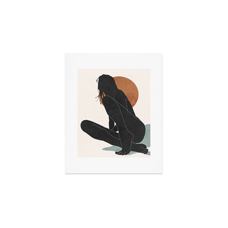 Abstract Art / Female Figure Art Print Gallery Image 1