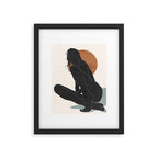 Abstract Art / Female Figure Framed Art Print Gallery Image 5