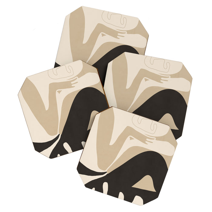Abstract Art Figure 3 Coaster Gallery Image 1
