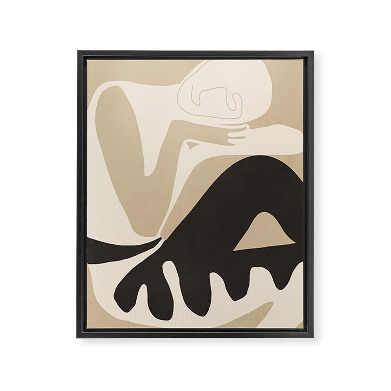 Abstract Art Figure 3 Framed Canvas Print Gallery Image 6