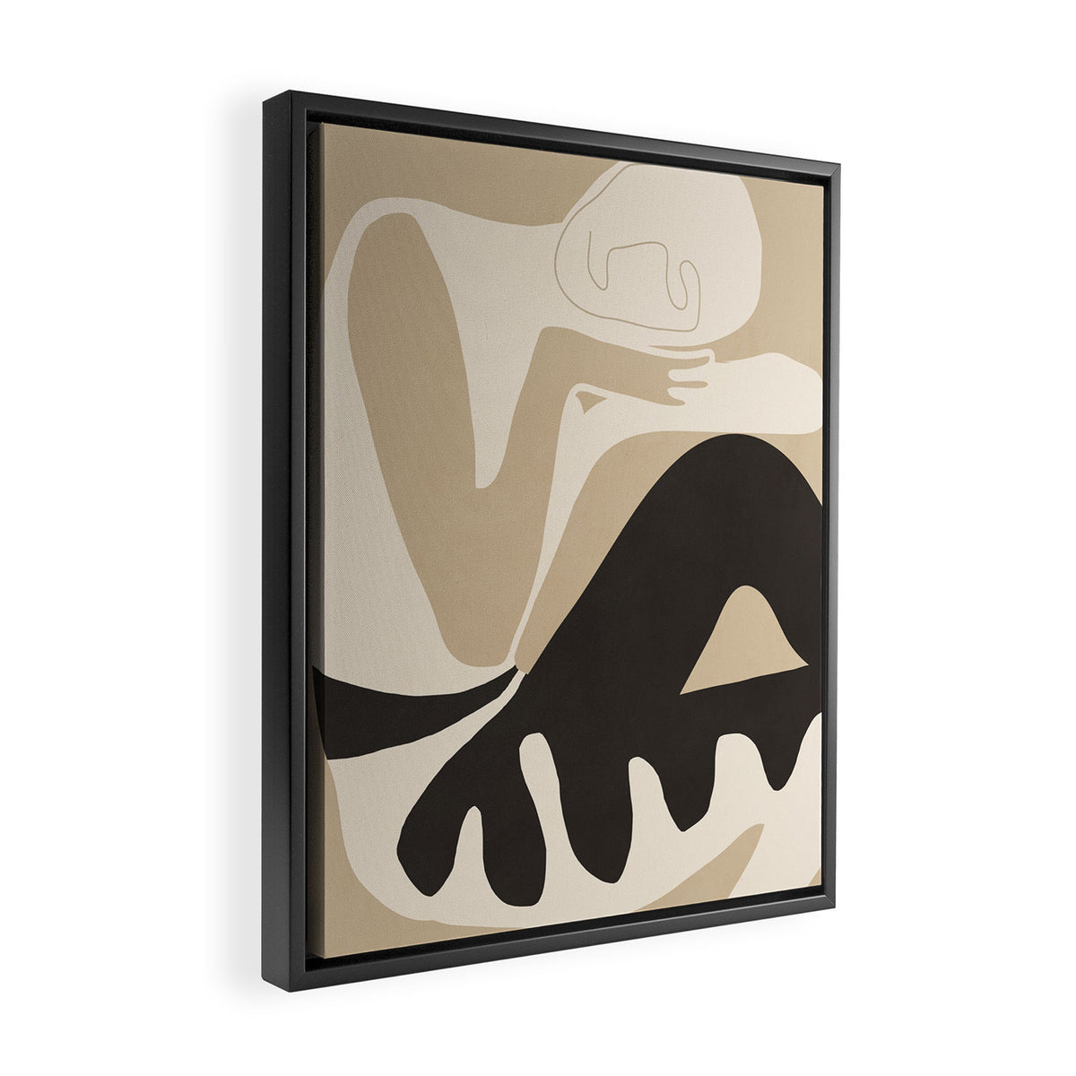 Abstract Art Figure 3 Framed Canvas Print Gallery Image 2