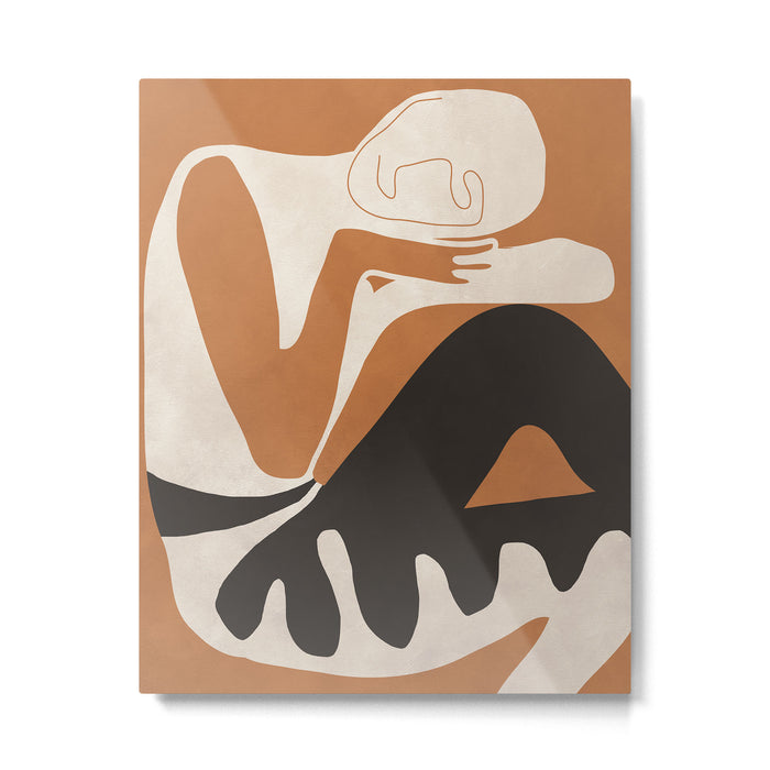 Abstract Art Figure Metal Print Gallery Image 1