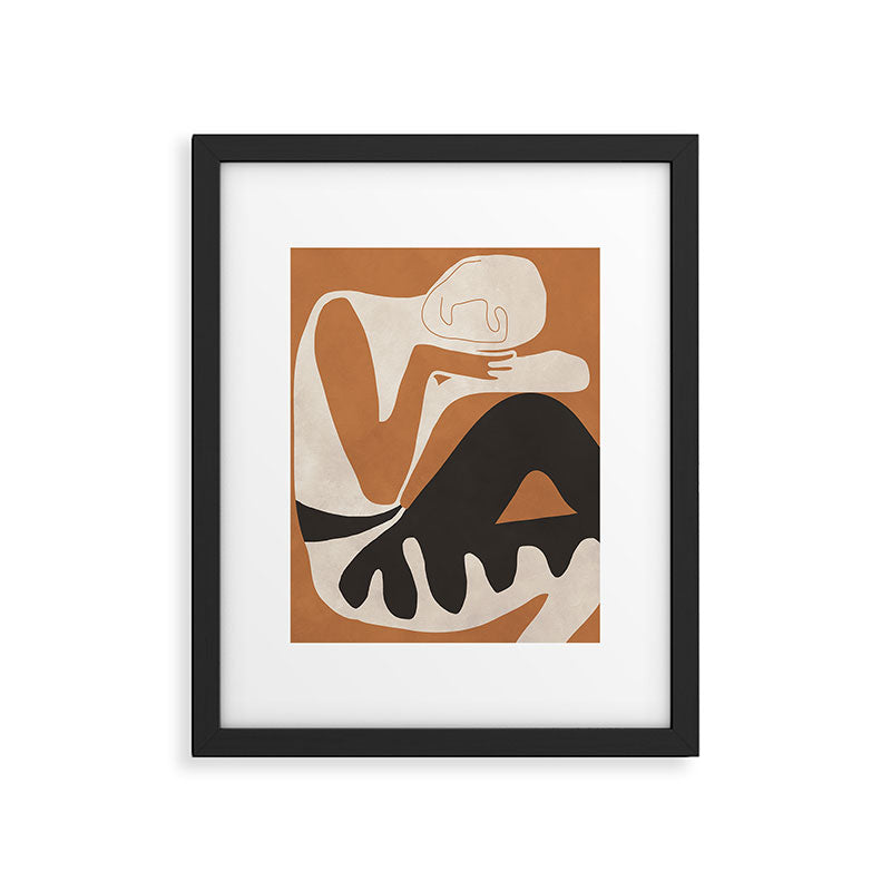 Abstract Art Figure Framed Art Print Gallery Image 5