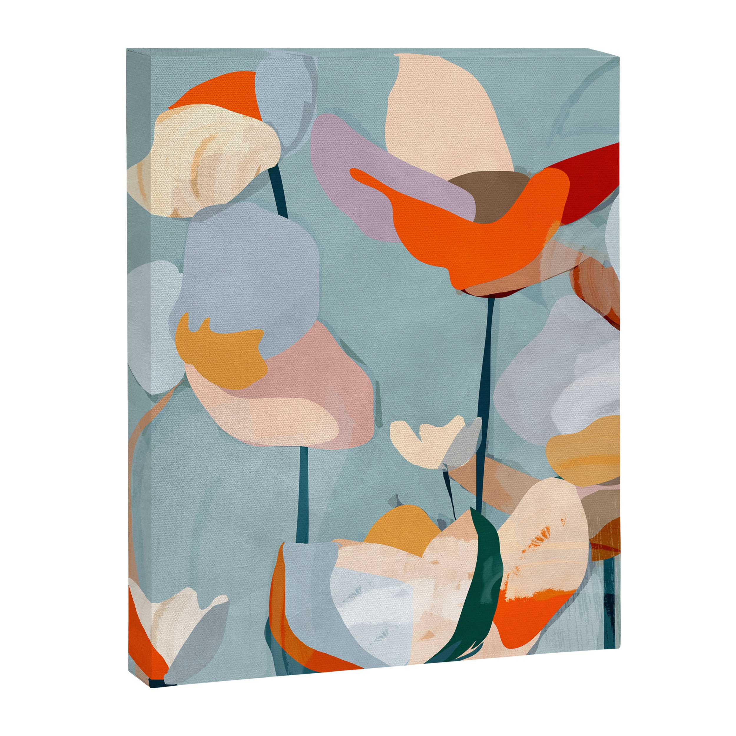 Layered Bloom Canvas Print Gallery Image 3