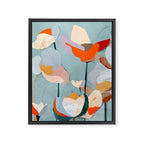 Layered Bloom Framed Canvas Print Gallery Image 6