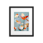 Layered Bloom Framed Art Print Gallery Image 5