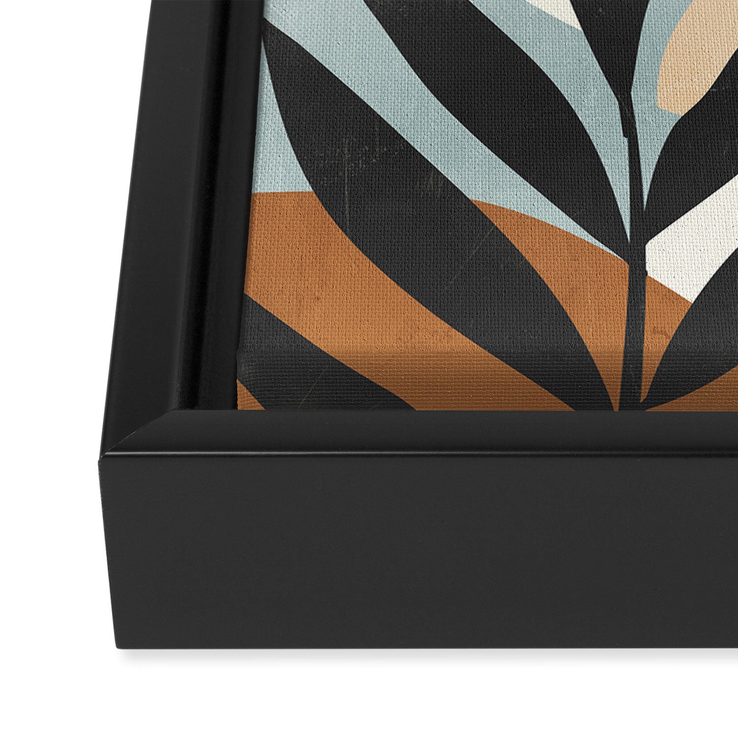 Abstract Art Jungle 4 Framed Canvas Print Gallery Image 3