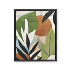 Abstract Art Jungle 4 Framed Canvas Print Gallery Image 6