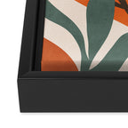 Abstract Art Jungle 5 Framed Canvas Print Gallery Image 3