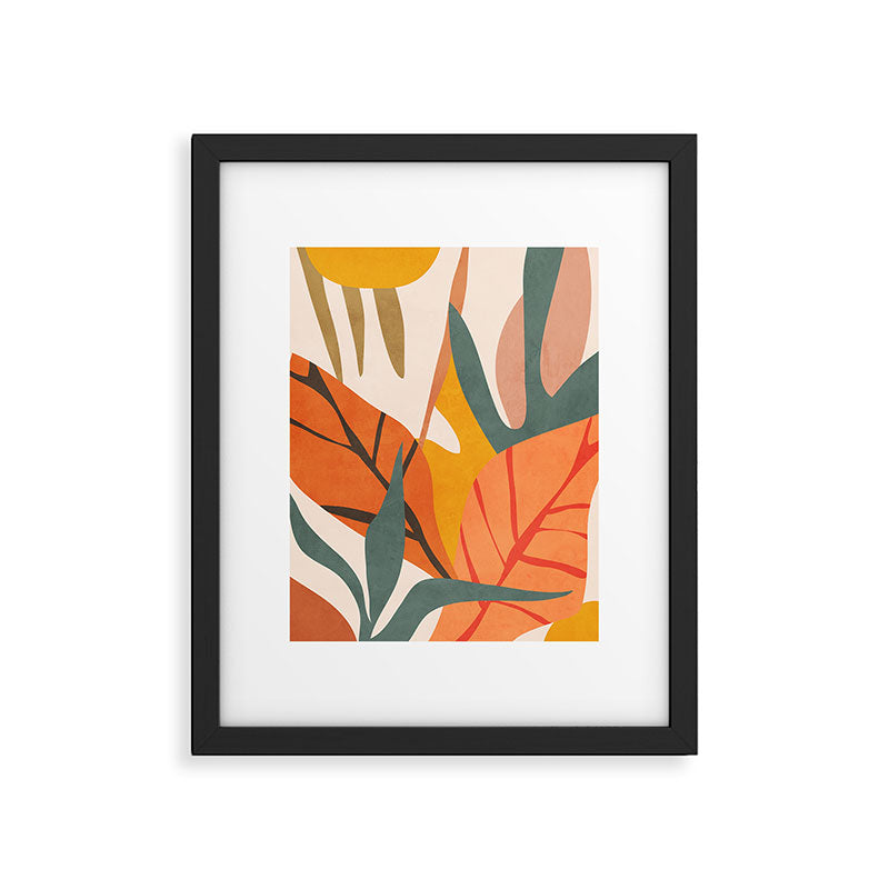 Abstract Art Jungle 5 Framed Art Print Gallery Image 5