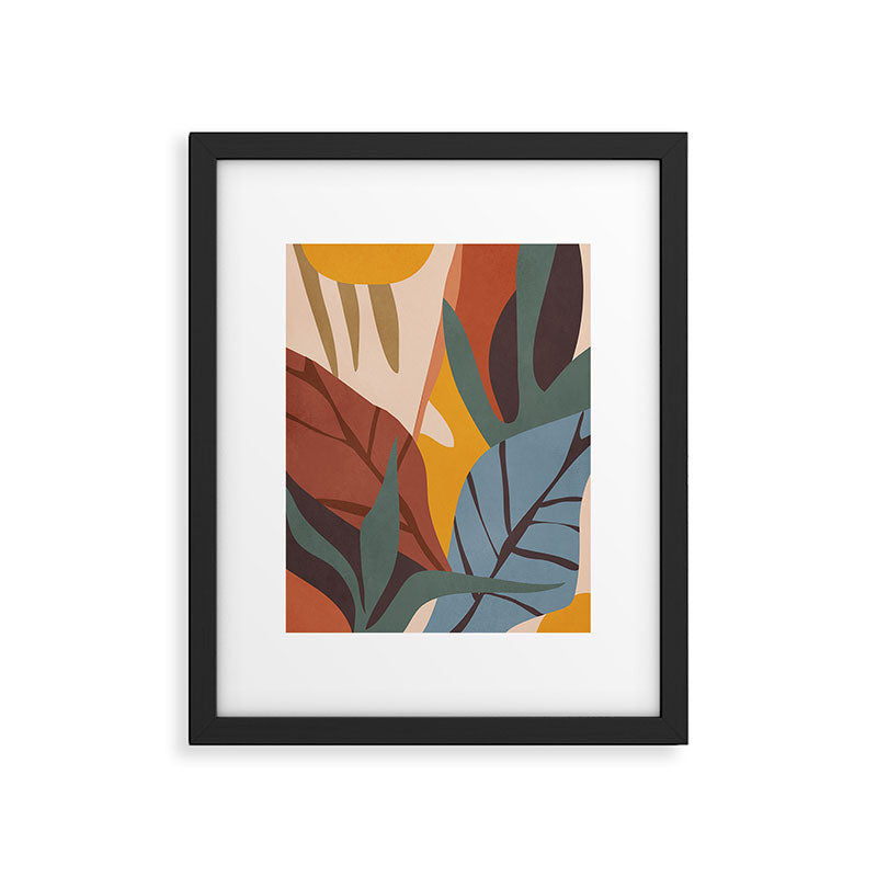 Abstract Art Jungle Framed Art Print Gallery Image 5