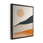 Abstract Art Landscape 14 Framed Canvas Print Gallery Image 2