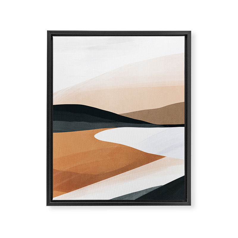 Abstract Art Landscape 15 Framed Canvas Print Gallery Image 6