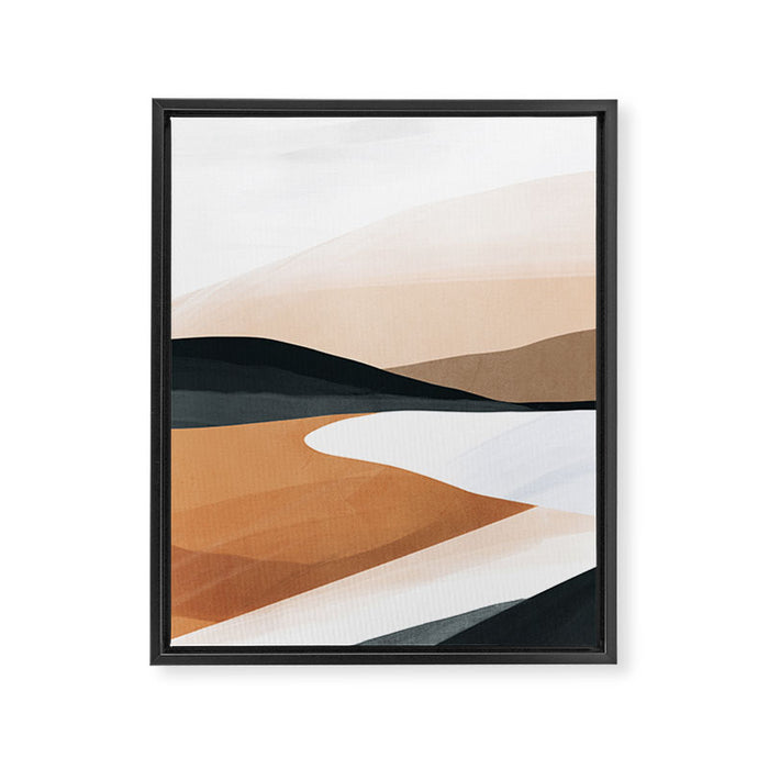 Abstract Art Landscape 15 Framed Canvas Print Gallery Image 1