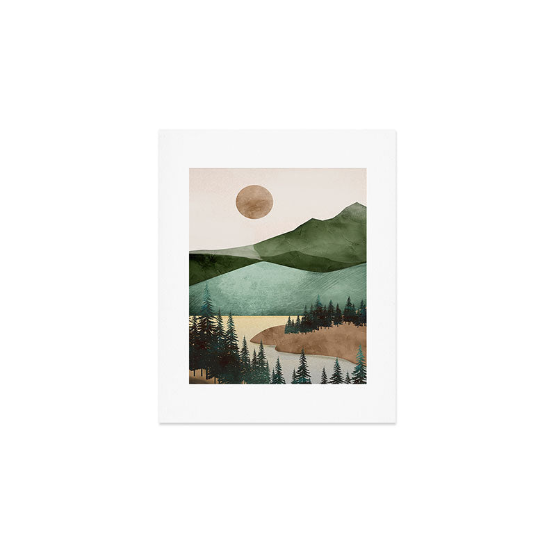 Abstract Art Landscape 16 Art Print Gallery Image 1