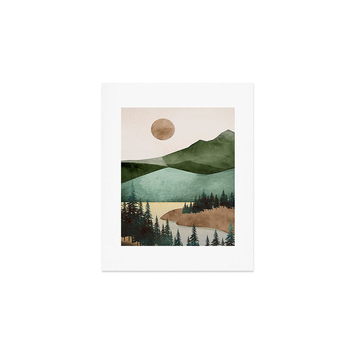 Abstract Art Landscape 16 Art Print Gallery Image 1