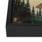 Abstract Art Landscape 16 Framed Canvas Print Gallery Image 3