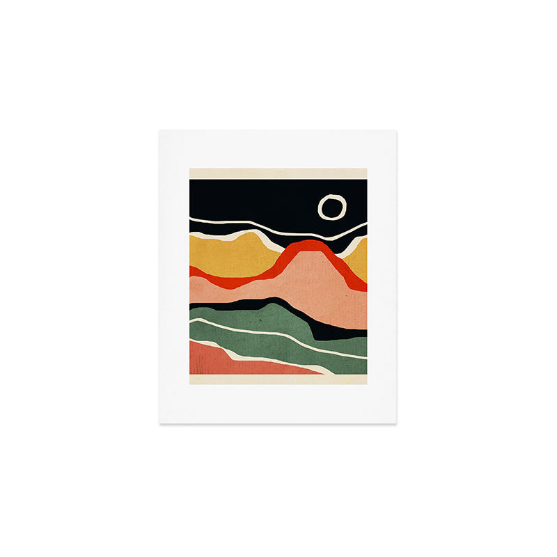 Abstract Art Landscape 48 Art Print Gallery Image 1