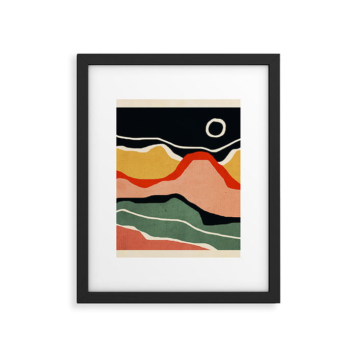 Abstract Art Landscape 48 Framed Art Print Gallery Image 1