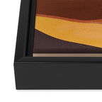Abstract Art Landscape 63 Framed Canvas Print Gallery Image 3