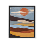 Abstract Art Landscape 63 Framed Canvas Print Gallery Image 8