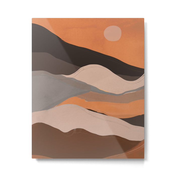 Abstract Art Landscape 69 Metal Print Gallery Image 1
