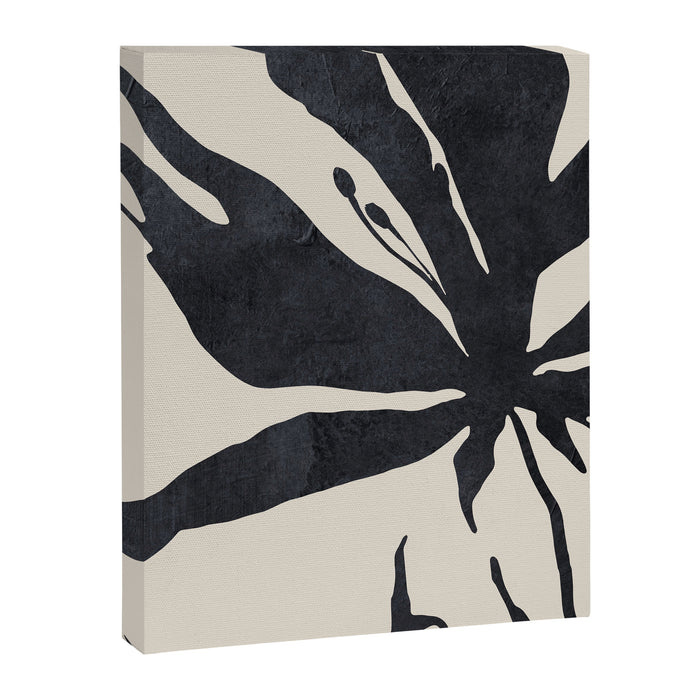 Abstract Art Minimal Flower Canvas Print Gallery Image 1