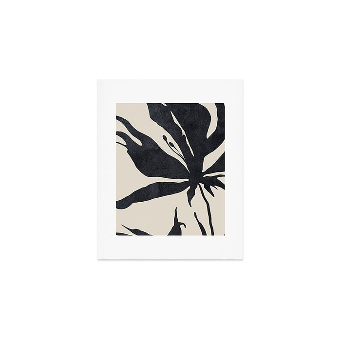 Abstract Art Minimal Flower Art Print Gallery Image 1