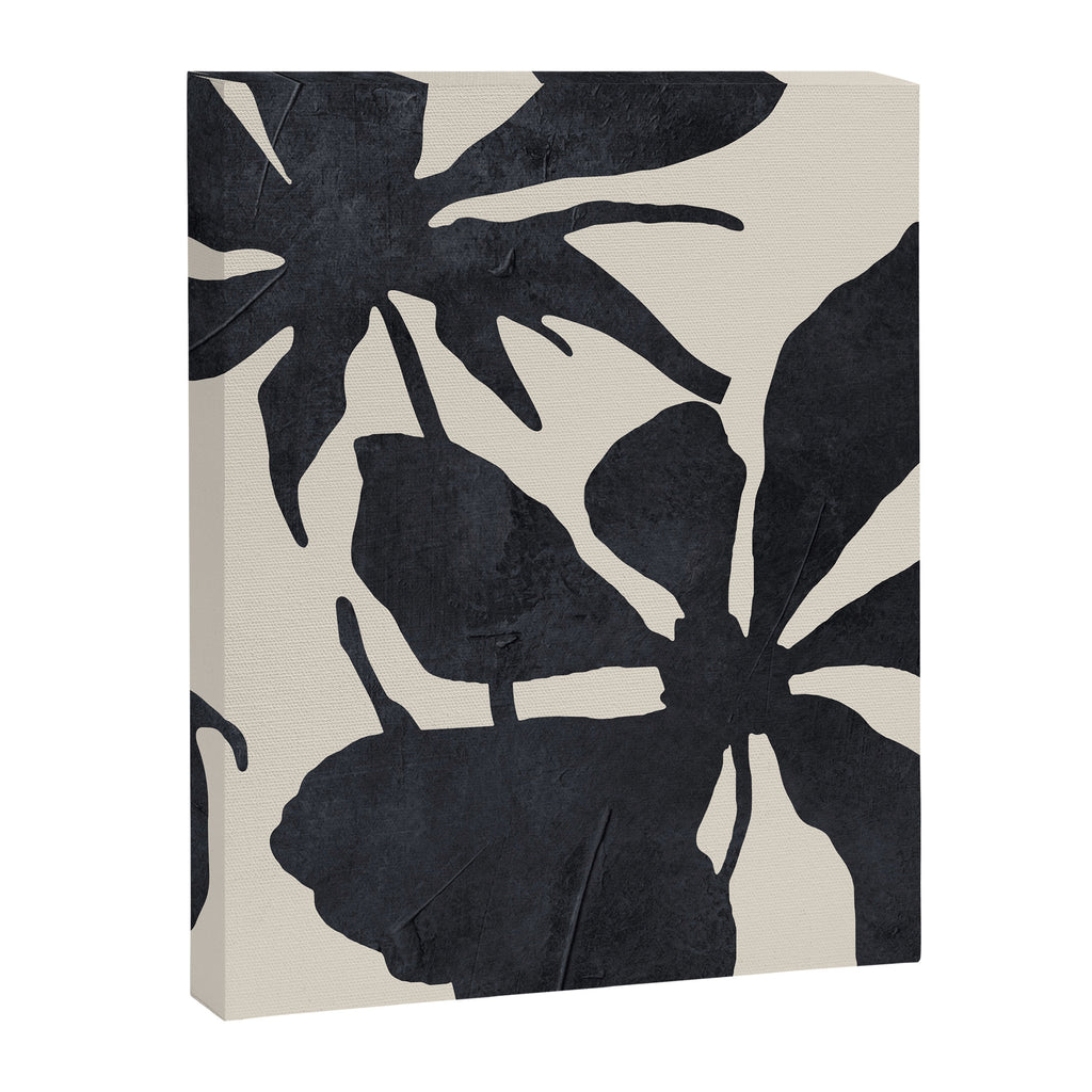 Abstract Art Minimal Flowers 3 Canvas Print Gallery Image 6