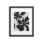 Abstract Art Minimal Flowers 3 Framed Art Print Gallery Image 4