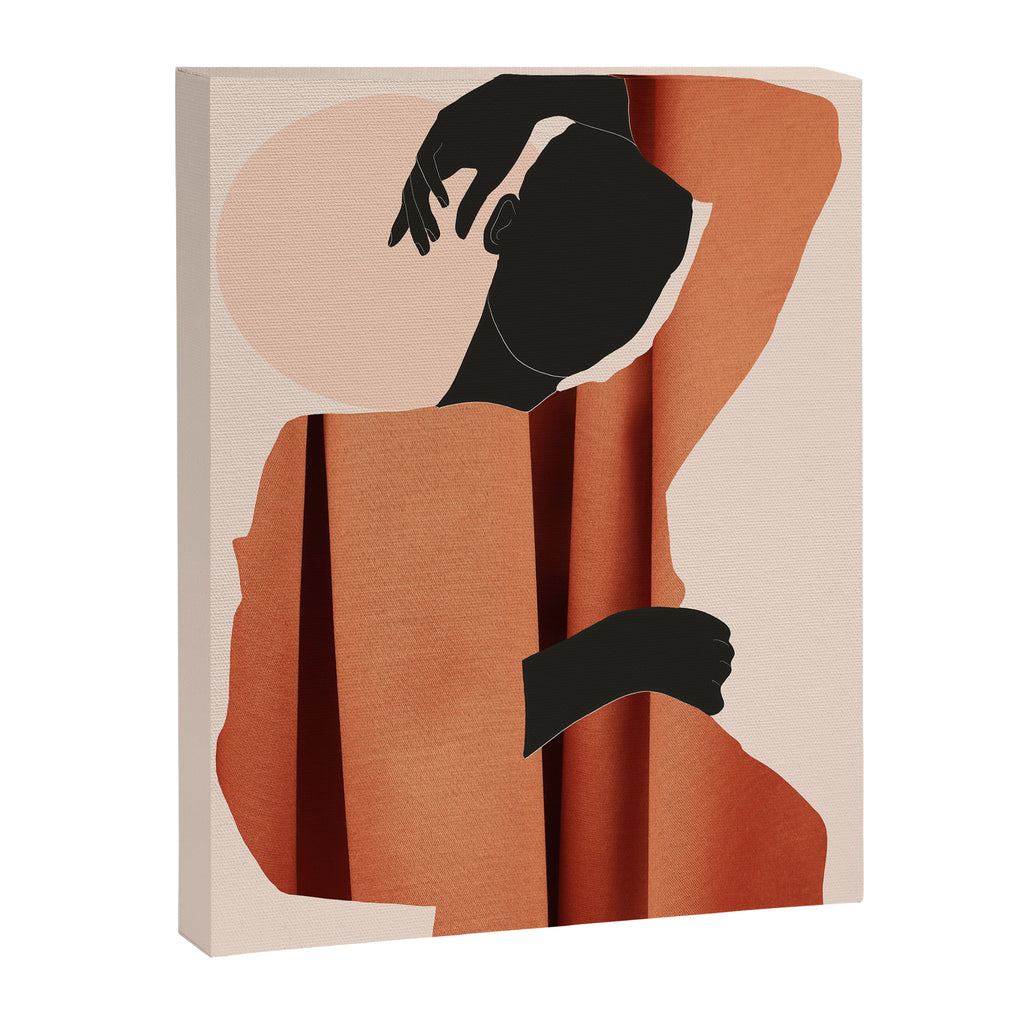 Abstract Art /Minimal Girl  5 Canvas Print Gallery Image 6