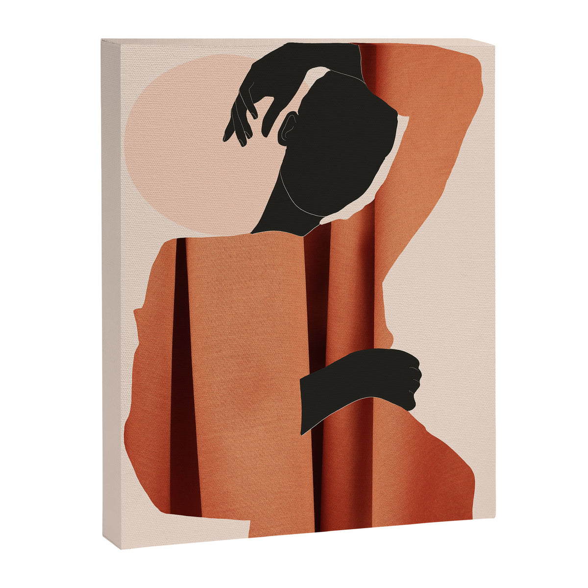 Abstract Art /Minimal Girl  5 Canvas Print Gallery Image 6