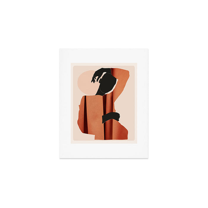Abstract Art /Minimal Girl  5 Art Print Gallery Image 1