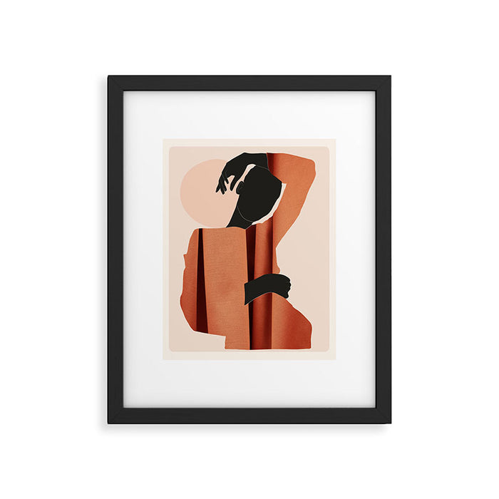 Abstract Art /Minimal Girl  5 Framed Art Print Gallery Image 1