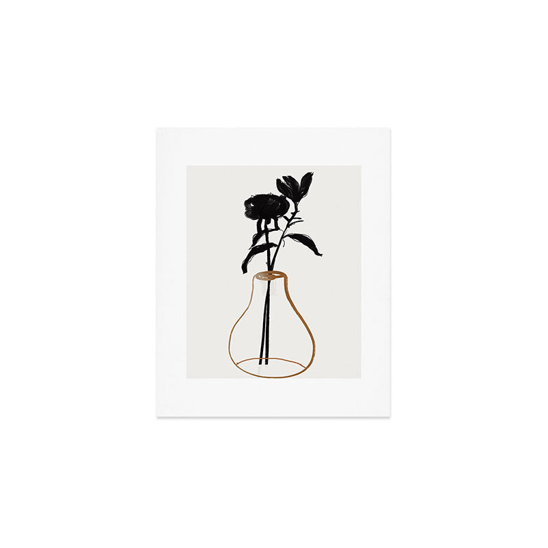 Abstract Art /Minimal Plant 111 Art Print Gallery Image 1
